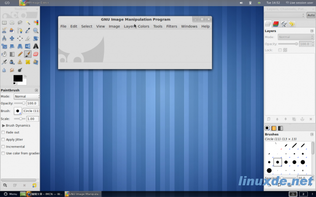 Linux下的PS软件GIMP