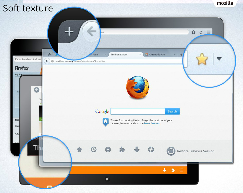 Firefox Australis：统一各大平台的新浏览器界面